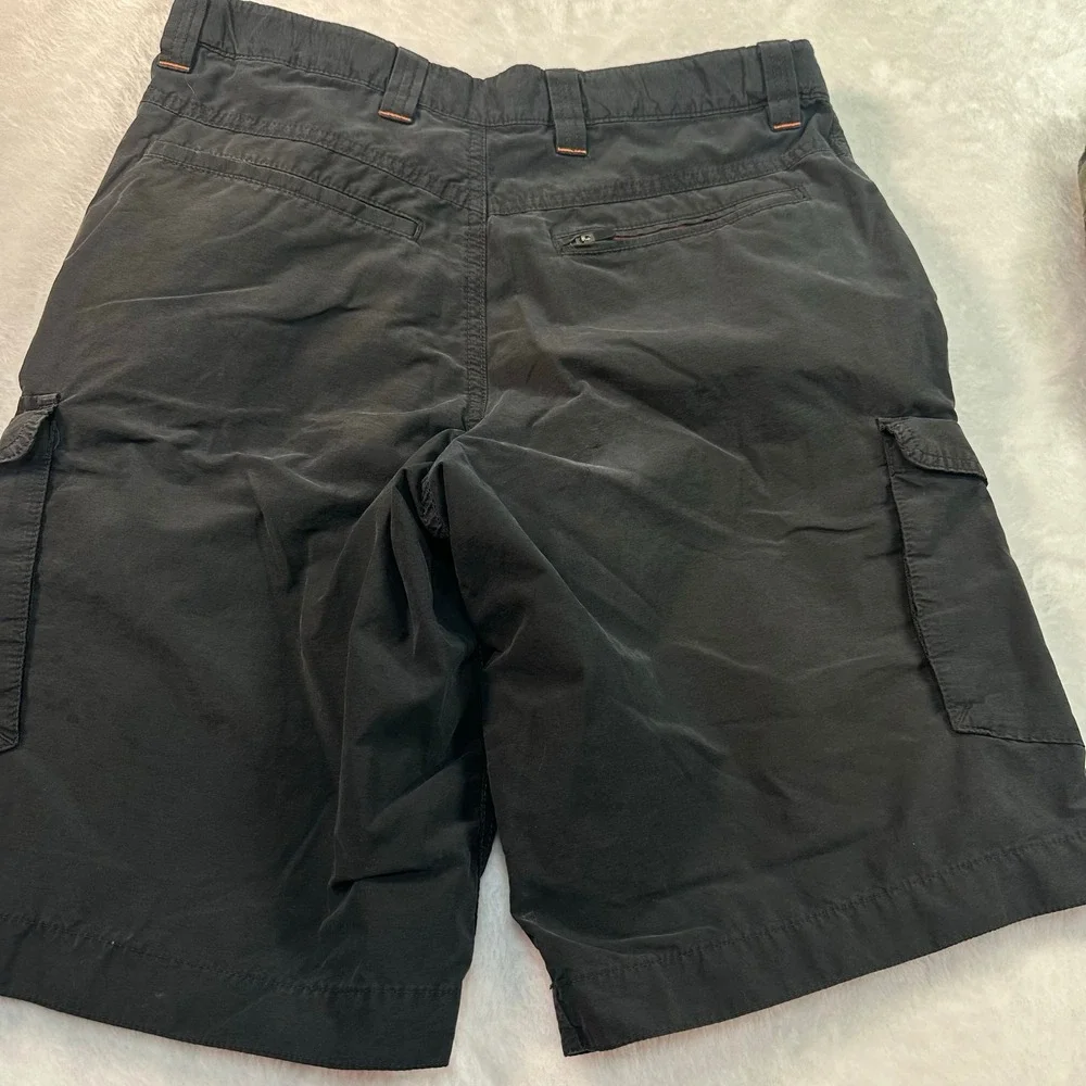 M&S‎ Collection Active Mens 32 Black Stormwear Cargo Shorts Regular Fit